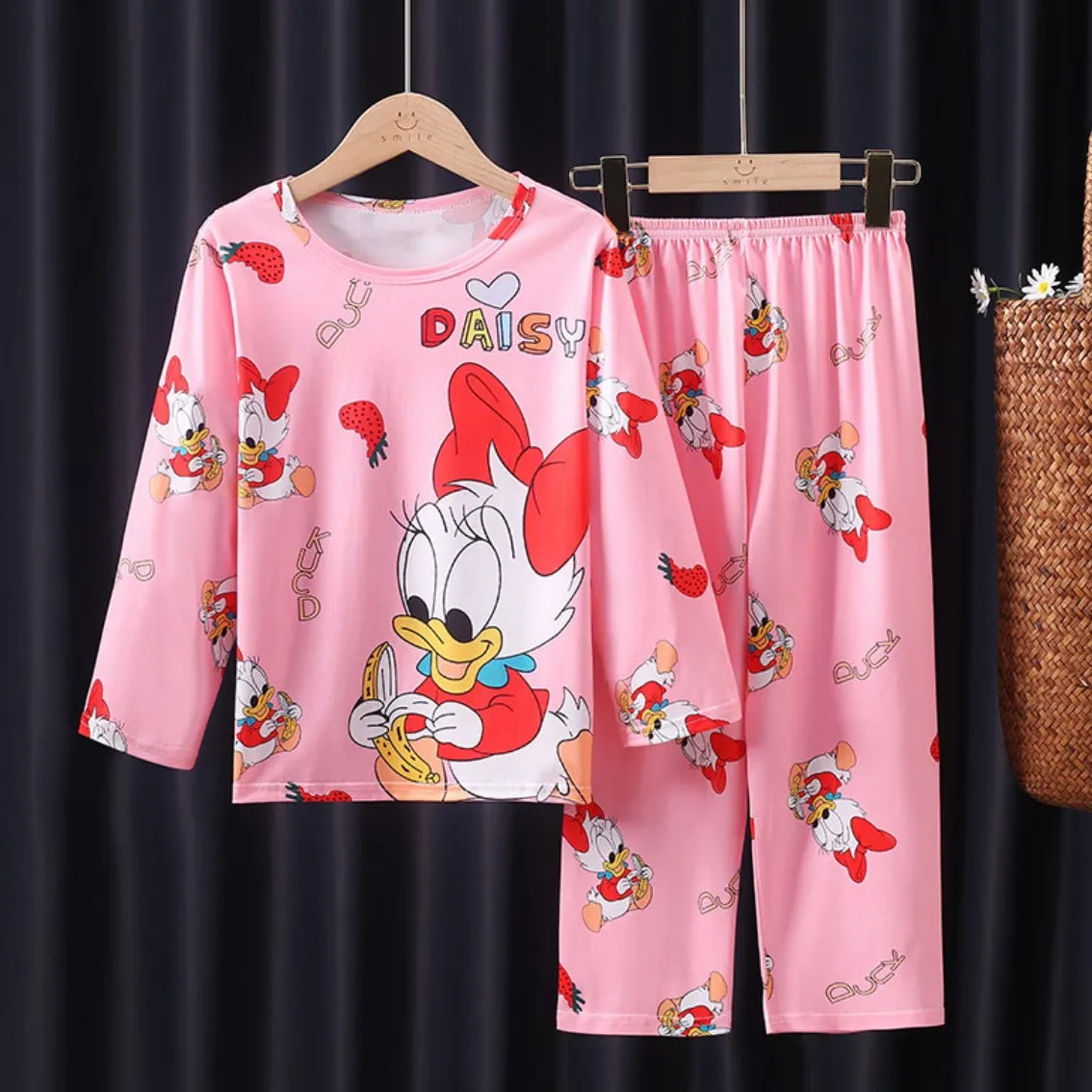 2 Pcs Girls Pajama Sets 3-4Y 490677