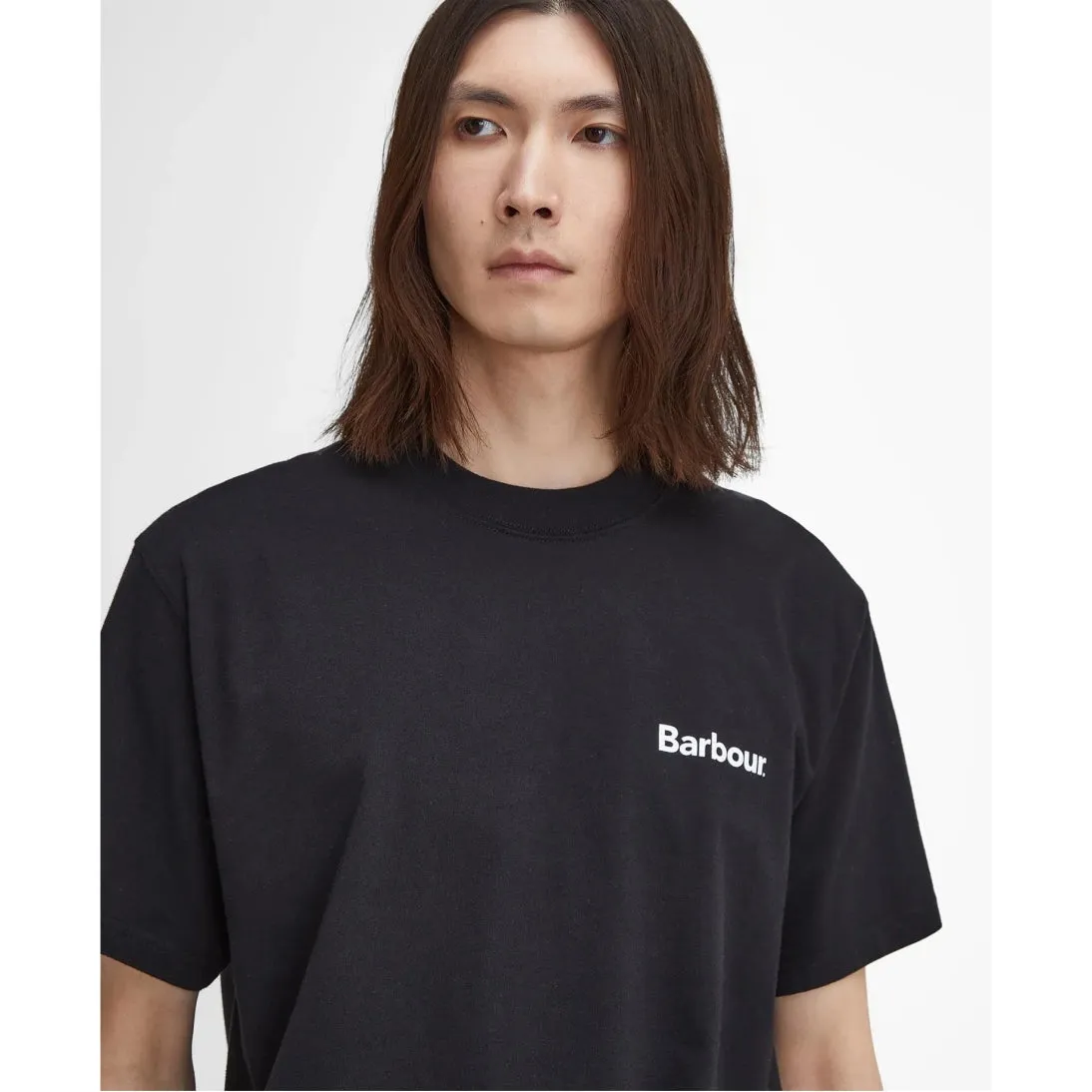 Barbour Bowery Oversized Graphic T-Shirt MTS1338 2 Colours