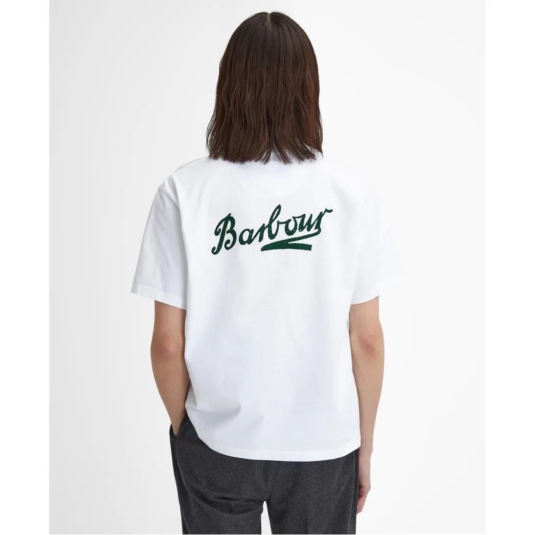 Barbour Bowery Oversized Graphic T-Shirt MTS1338 2 Colours