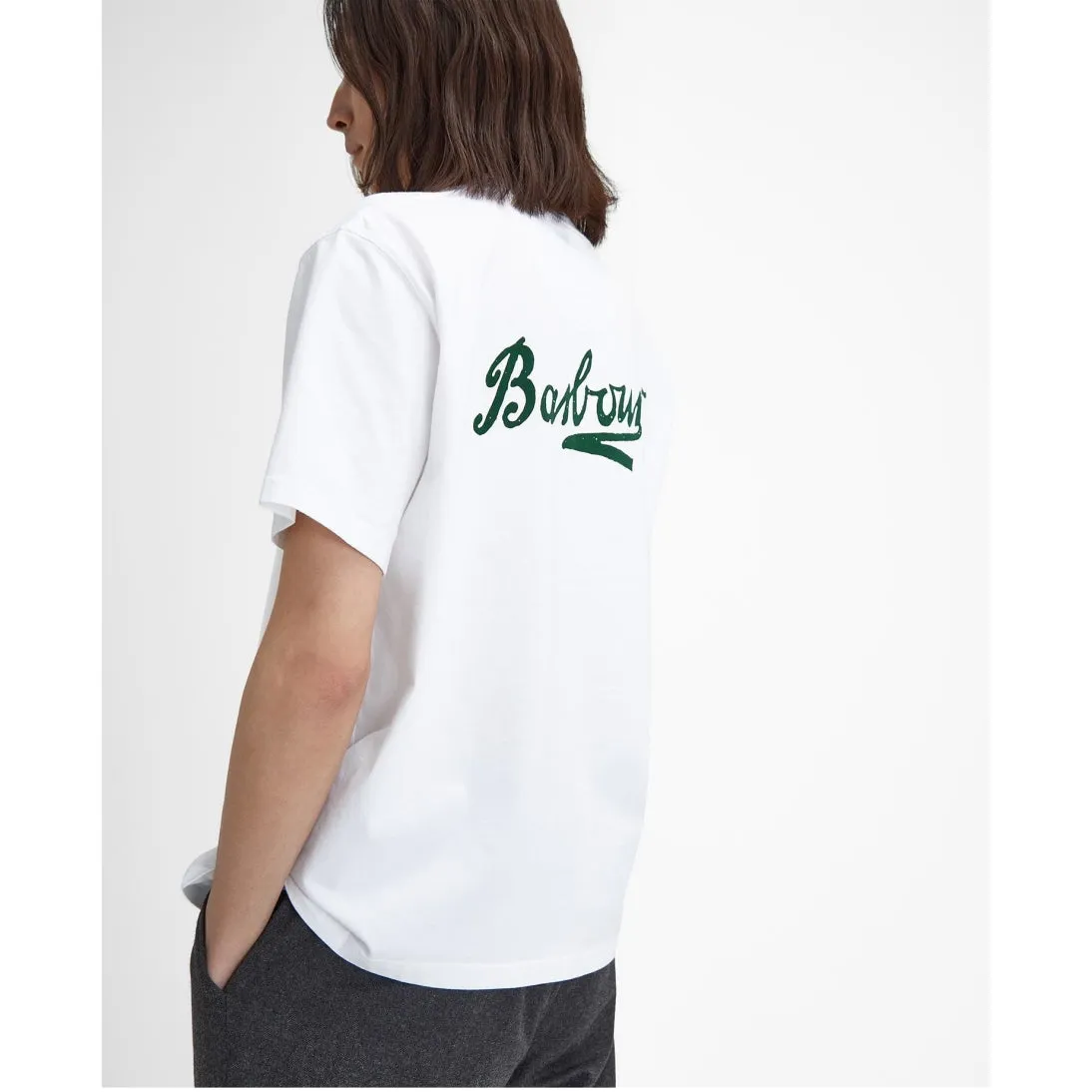 Barbour Bowery Oversized Graphic T-Shirt MTS1338 2 Colours