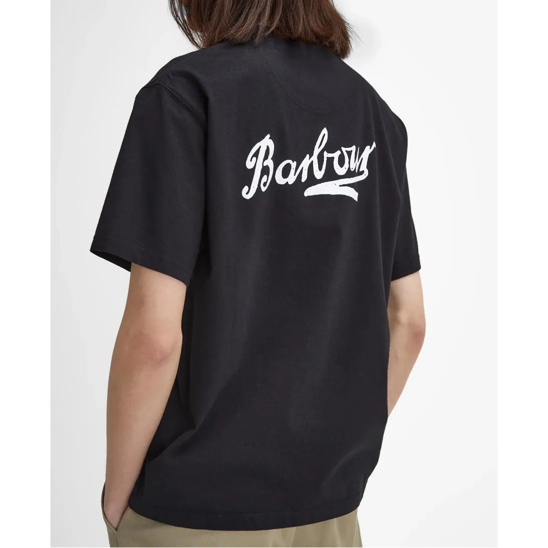 Barbour Bowery Oversized Graphic T-Shirt MTS1338 2 Colours