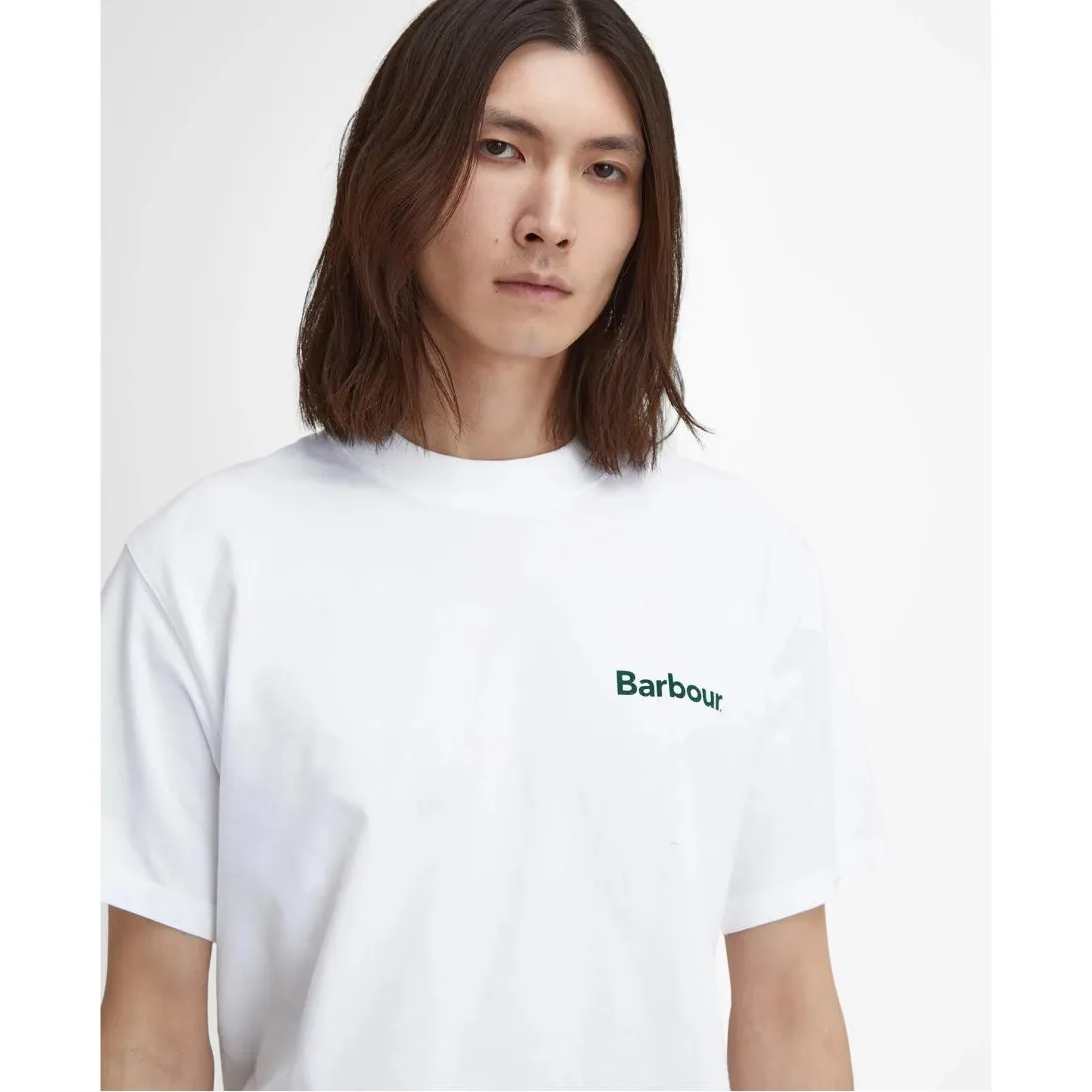 Barbour Bowery Oversized Graphic T-Shirt MTS1338 2 Colours