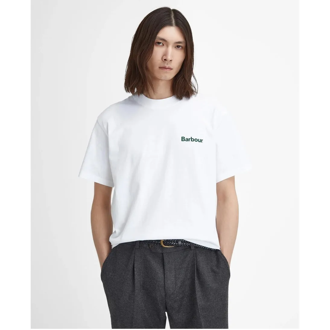 Barbour Bowery Oversized Graphic T-Shirt MTS1338 2 Colours