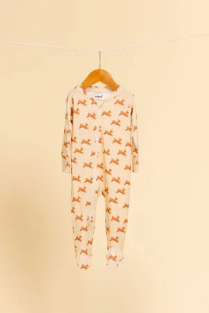 Blitzen - CloudBlend™ Footed Pajamas