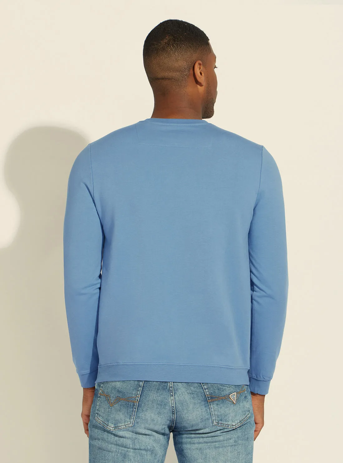 Blue Audley Fleece Jumper