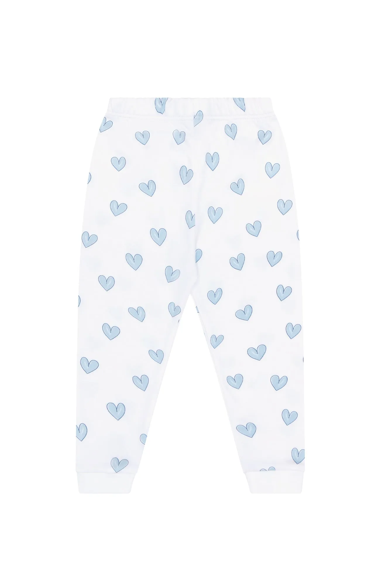 Blue Heart Print Pajama