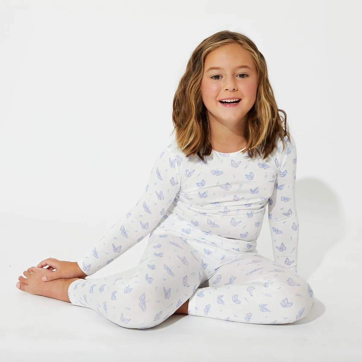 Butterfly Bamboo Kids Pajamas