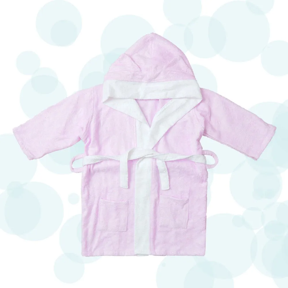 Fancy Fluff Bamboo Cotton kids Bathrobe - Kitty