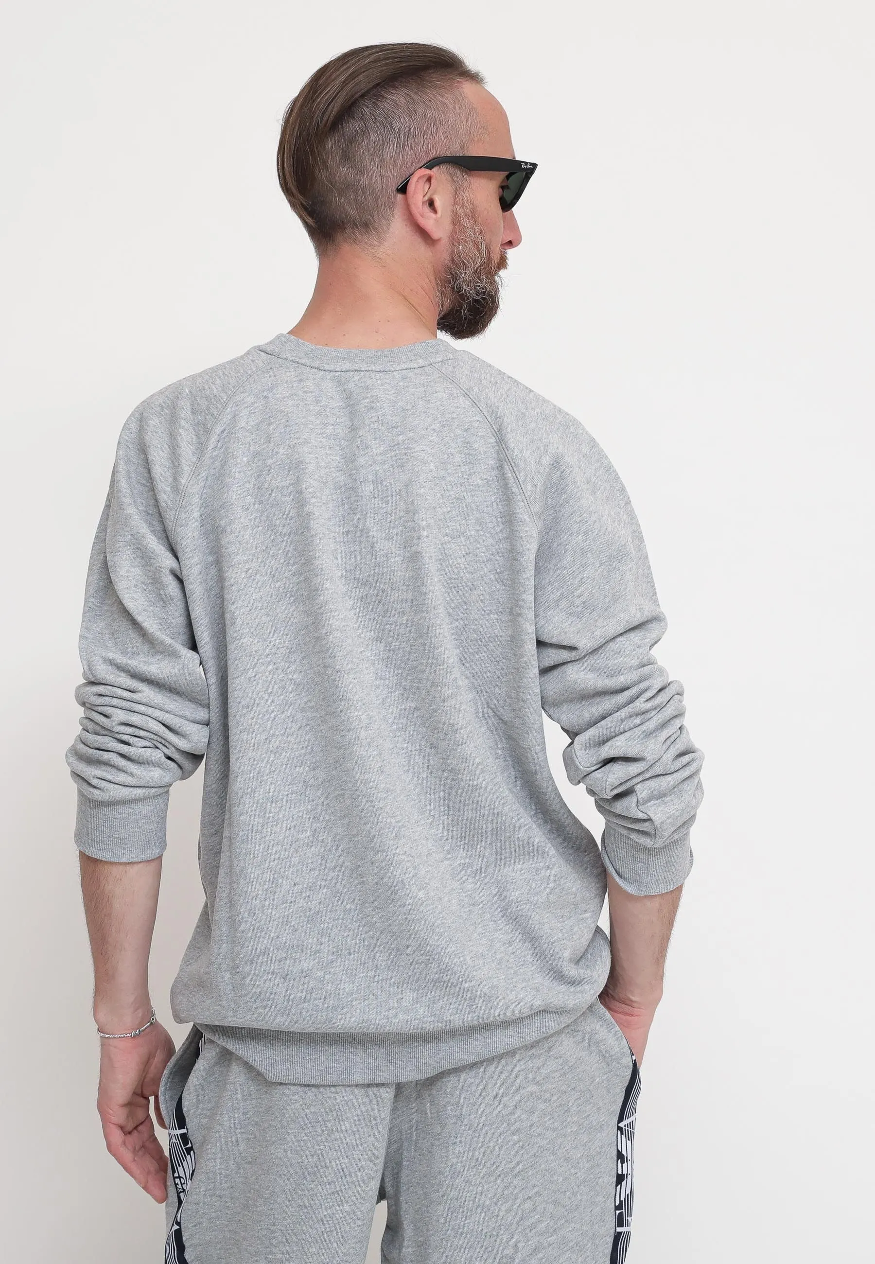 Felpa Loungewear - Light Grey Melange