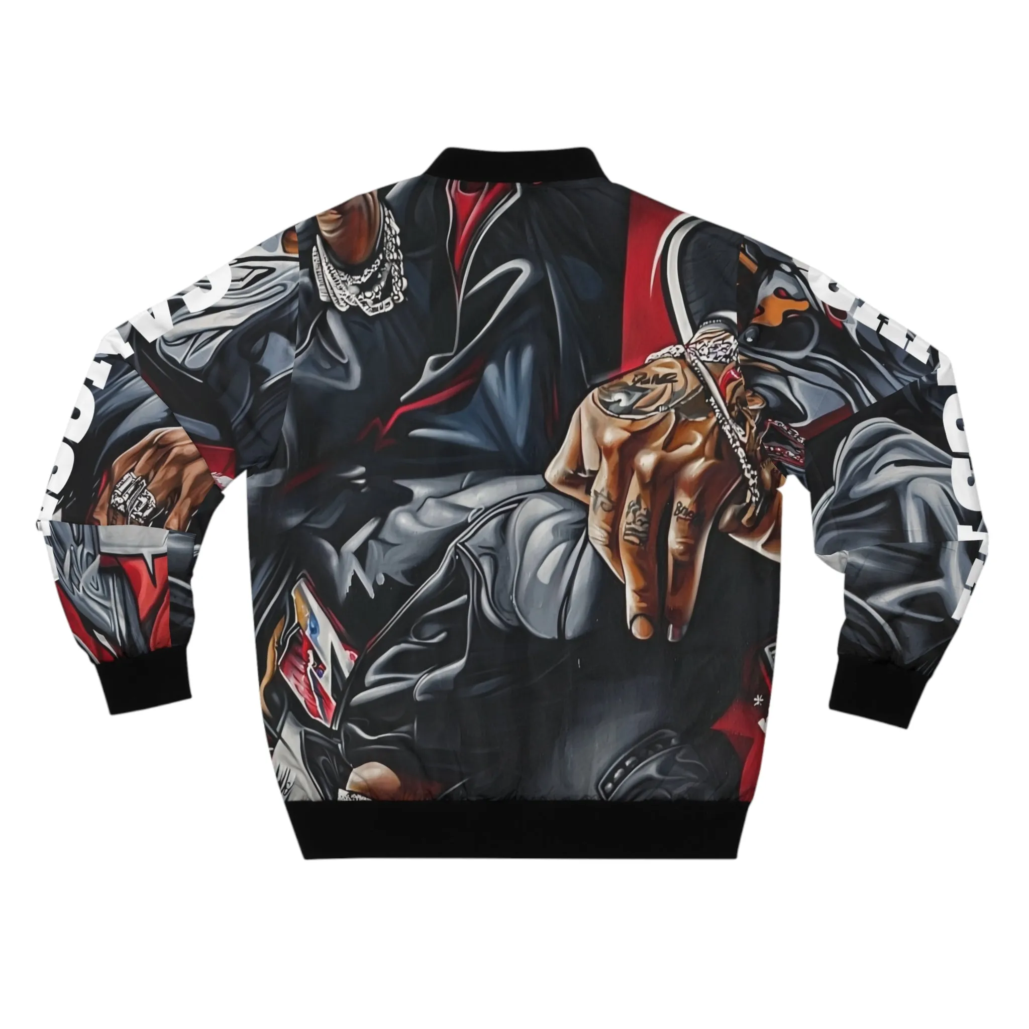 Gangsta Print - Men's Bomber Jacket - China