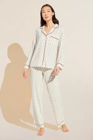 Gisele Printed TENCEL™ Modal Long PJ Set