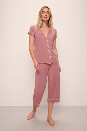 Gisele | Short Sleeve Cropped PJ Set