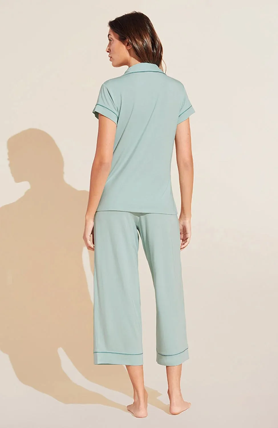 Gisele The Tencel Modal Crop Pajama Set