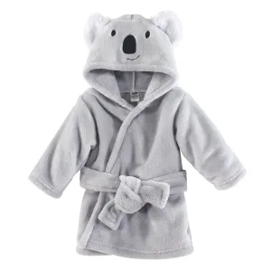 Hudson Baby Plush Animal Face Bathrobe, Koala