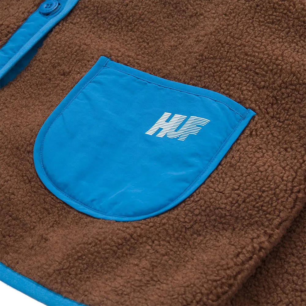 HUF 10K SHERPA JACKET // DUST BROWN