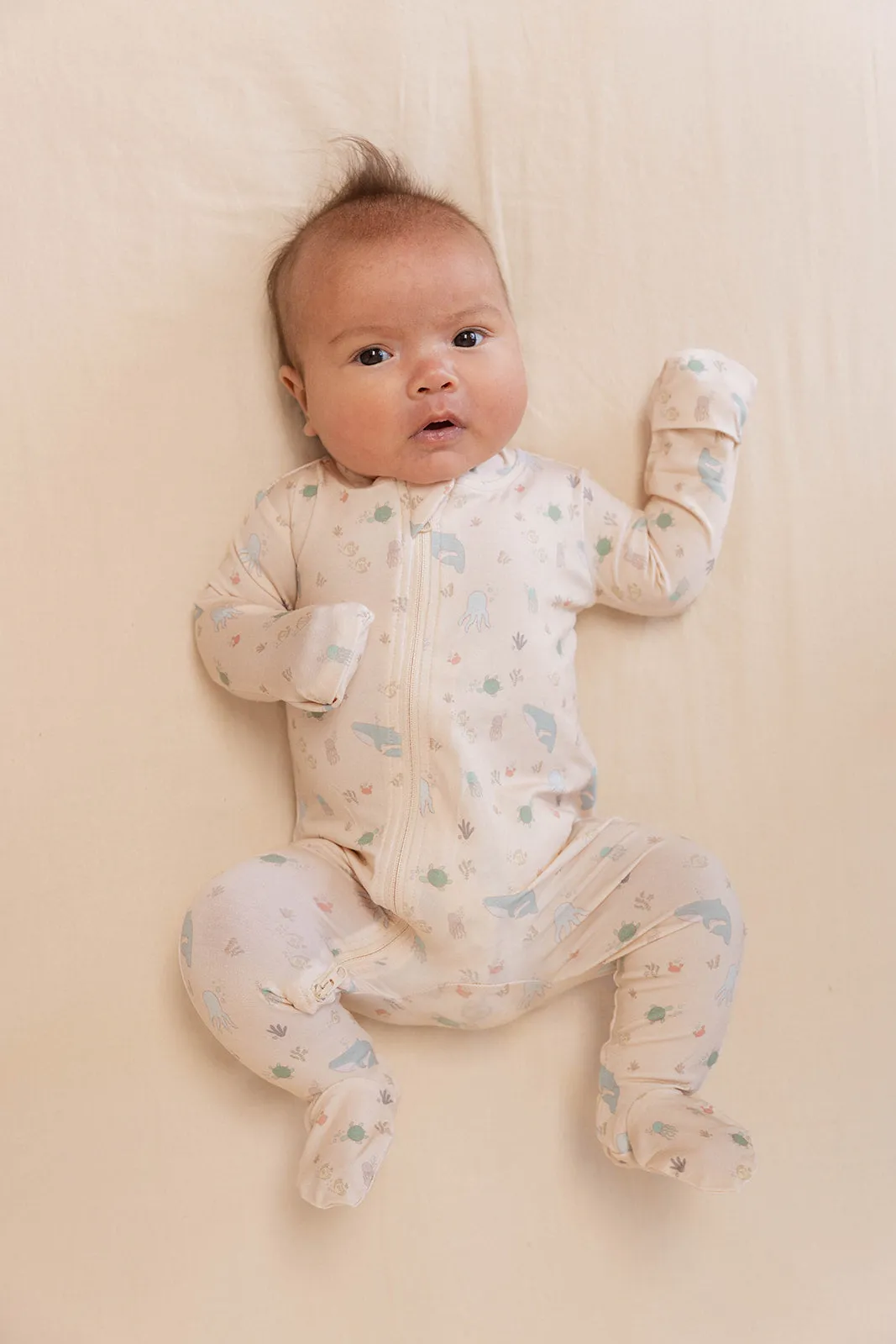 Kai - CloudBlend™ Footed Pajamas