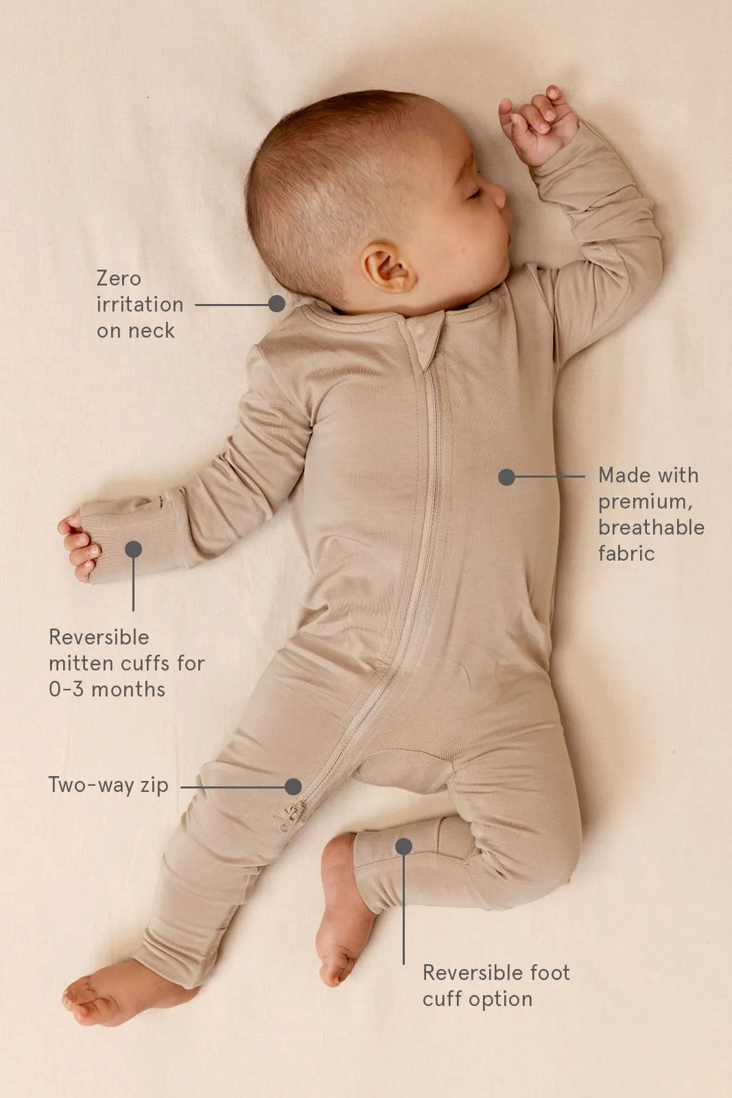 Kea - CloudBlend™ Footless Pajamas