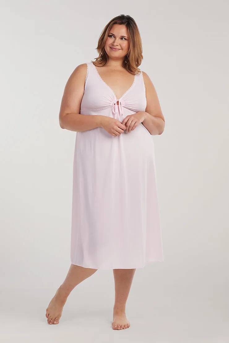 Keyhole Fitted Nightgown