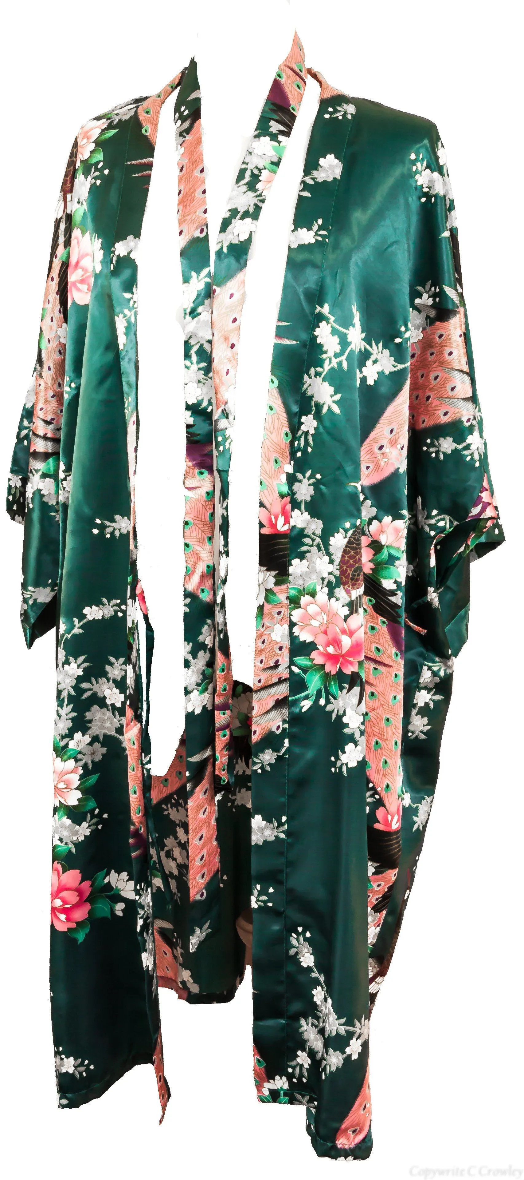 Kimono Robe Peacock - Lightweight Women's Robe | Indulge in Affordable Luxury