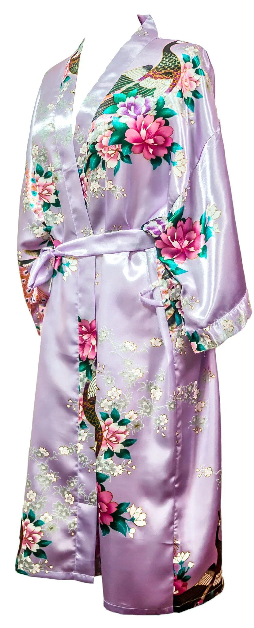 Kimono Robe Peacock - Lightweight Women's Robe | Indulge in Affordable Luxury