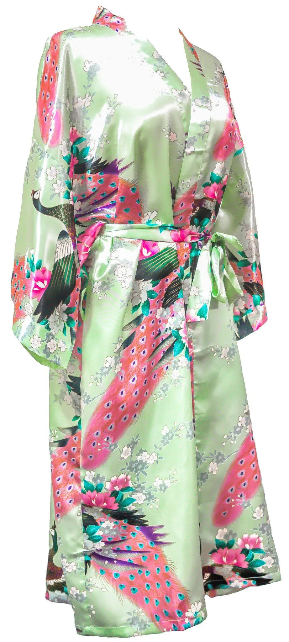 Kimono Robe Peacock - Lightweight Women's Robe | Indulge in Affordable Luxury