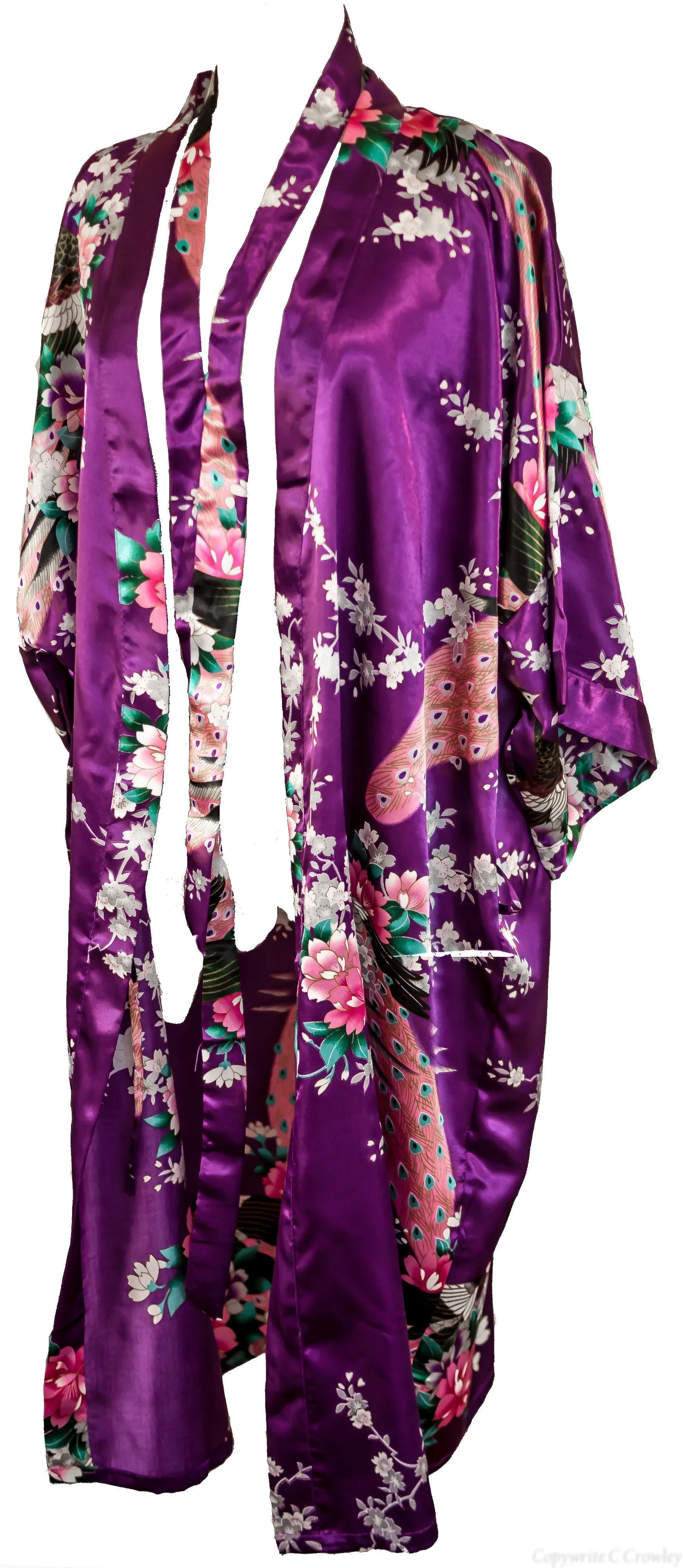 Kimono Robe Peacock - Lightweight Women's Robe | Indulge in Affordable Luxury