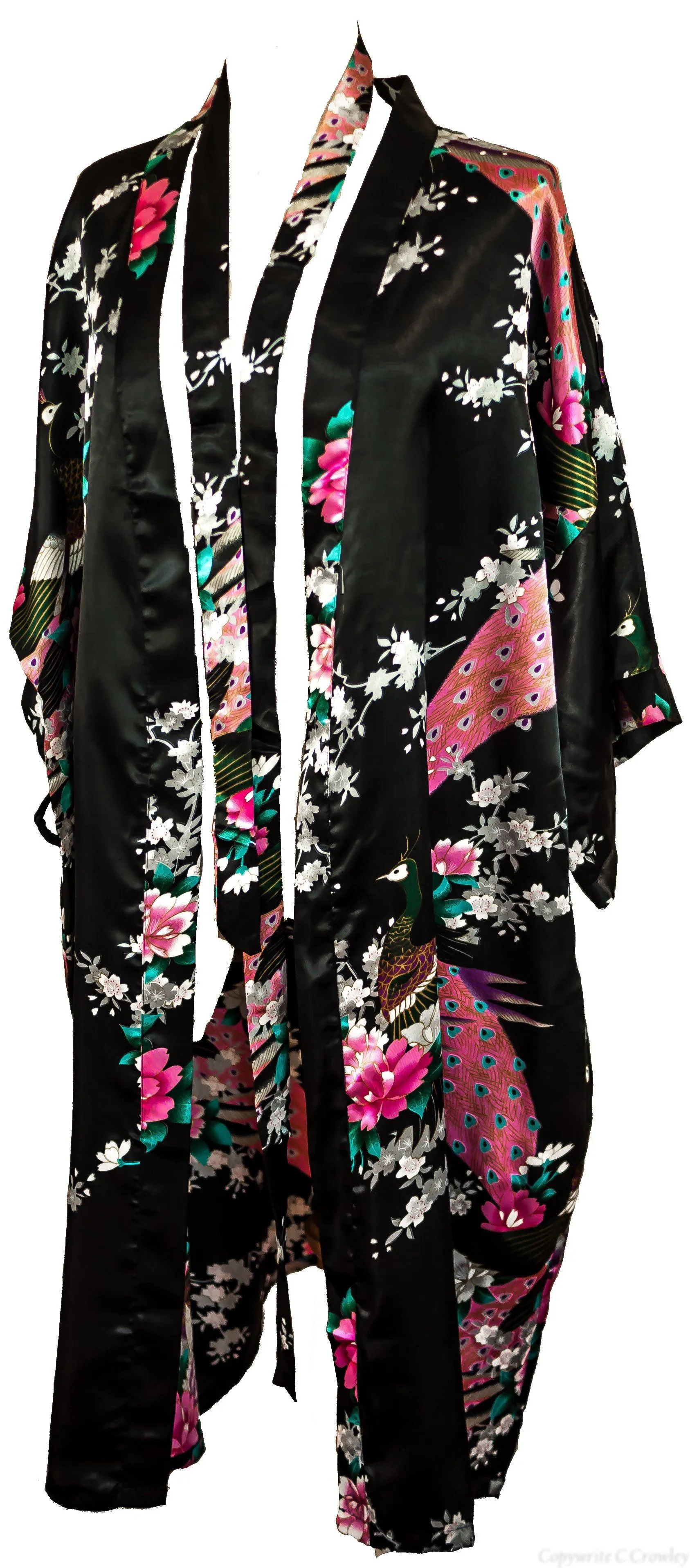 Kimono Robe Peacock - Lightweight Women's Robe | Indulge in Affordable Luxury