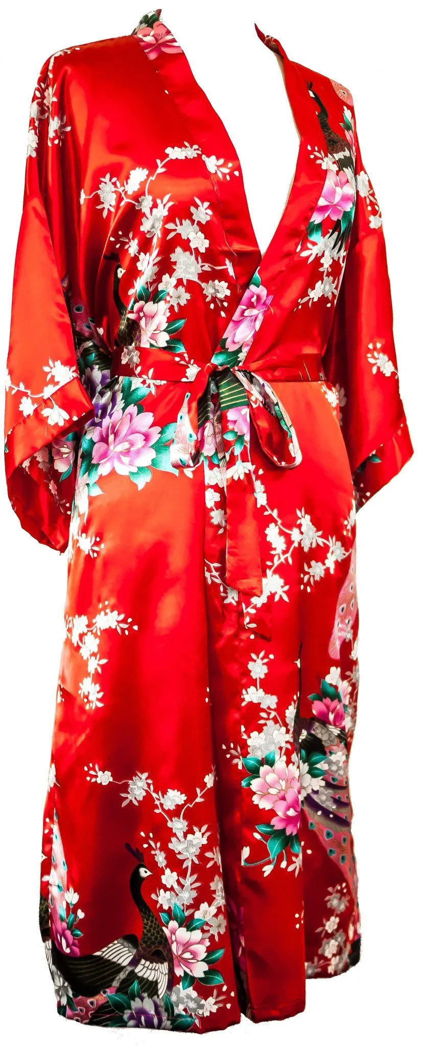 Kimono Robe Peacock - Lightweight Women's Robe | Indulge in Affordable Luxury