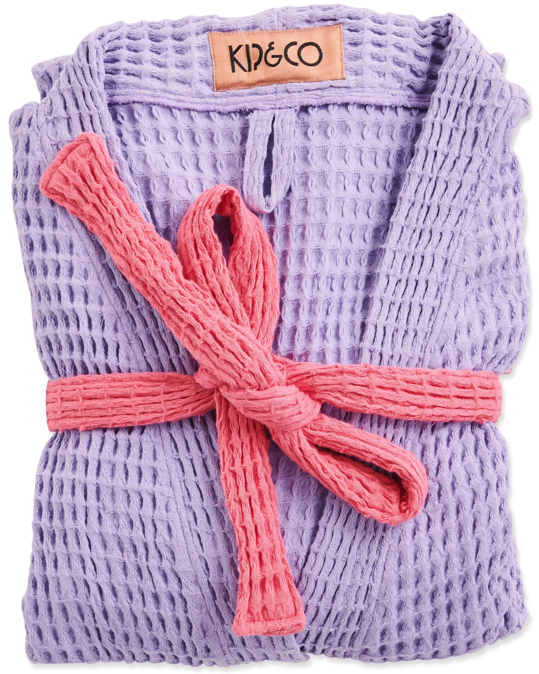 Kip & Co Lilac Waffle Bath Robe