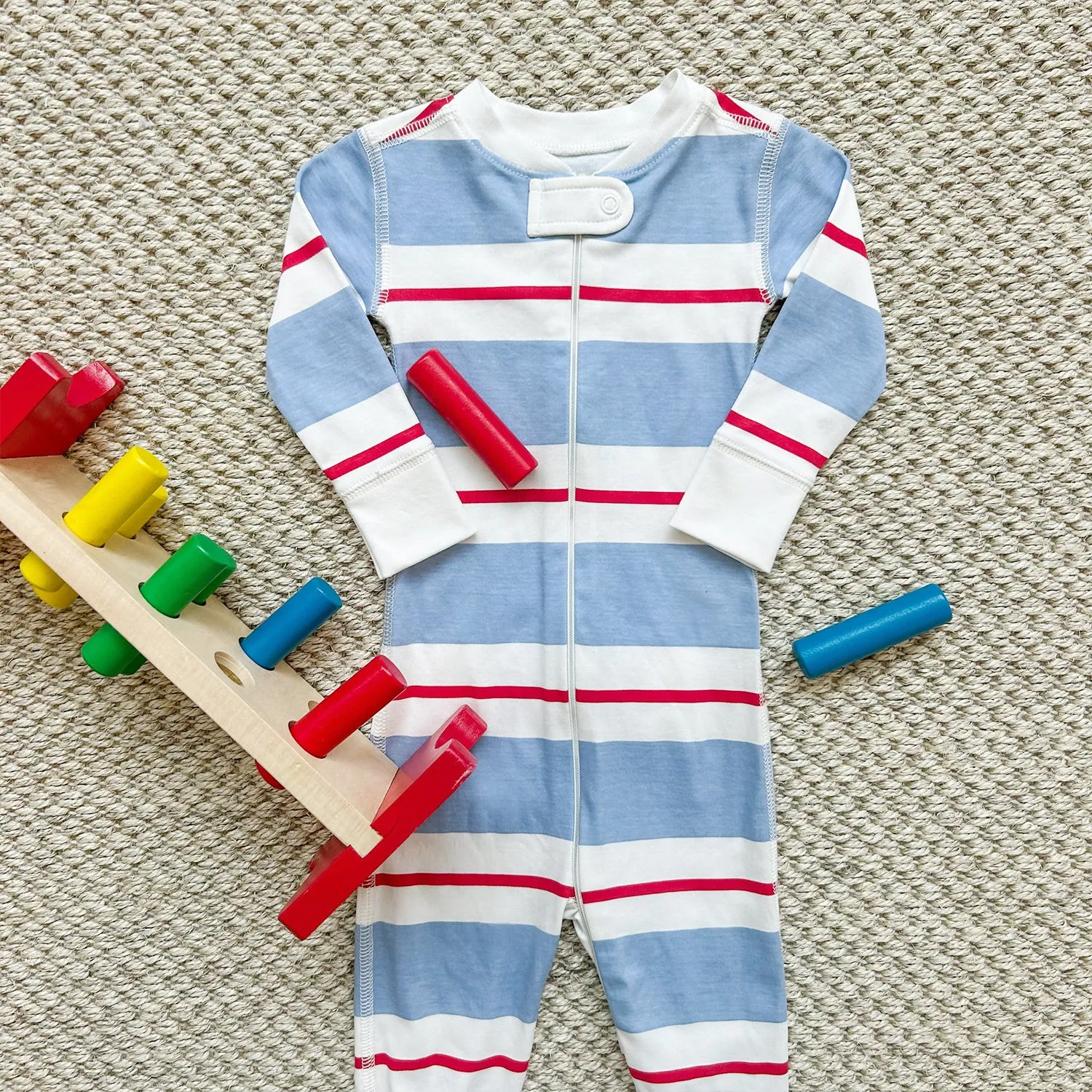 Knox's Night Night (Unisex) - Barrington Blue, Richmond Red, Palmetto Pearl Stripe