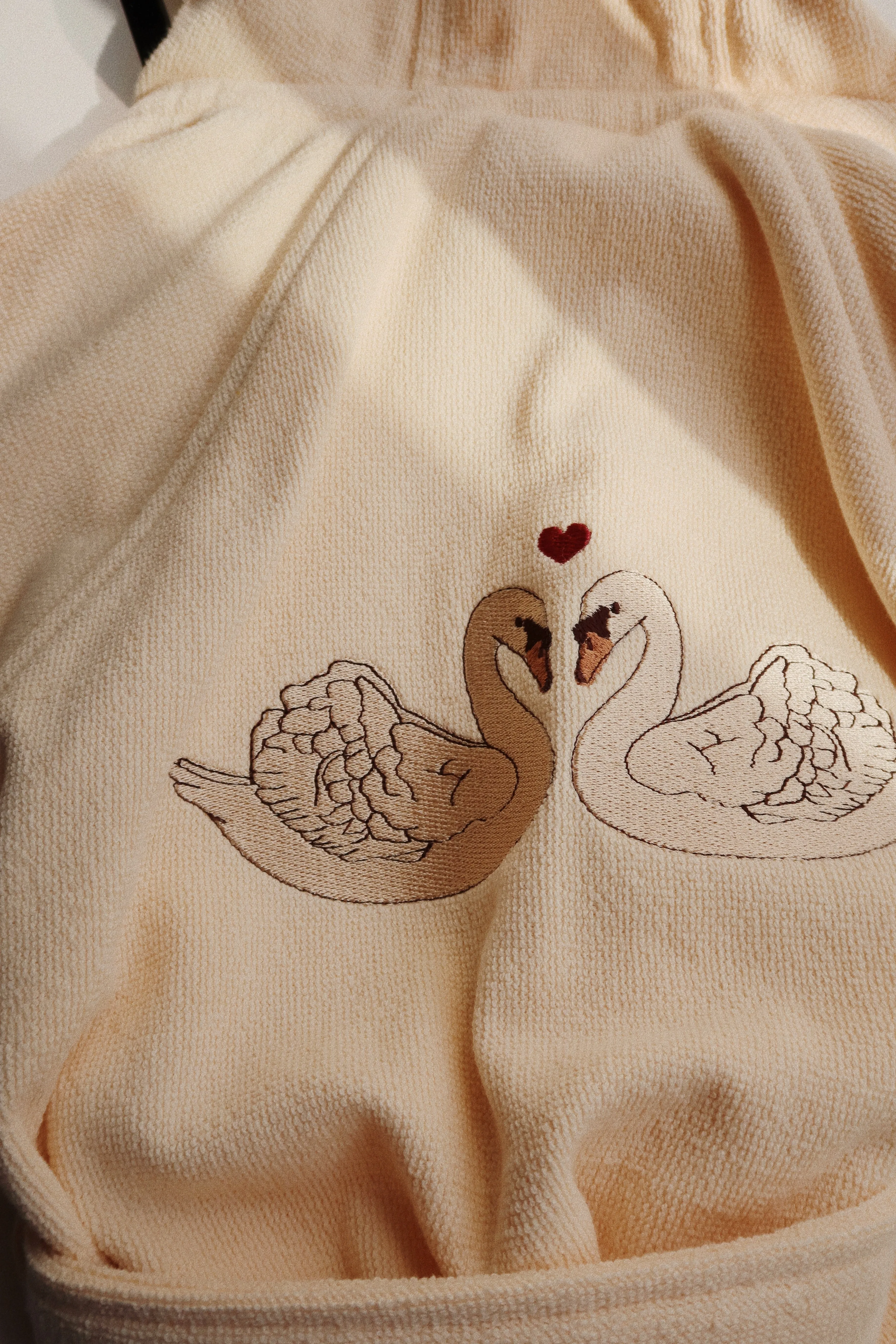 Konges Sløjd Terry Bathrobe Embroidery Gots | Swan