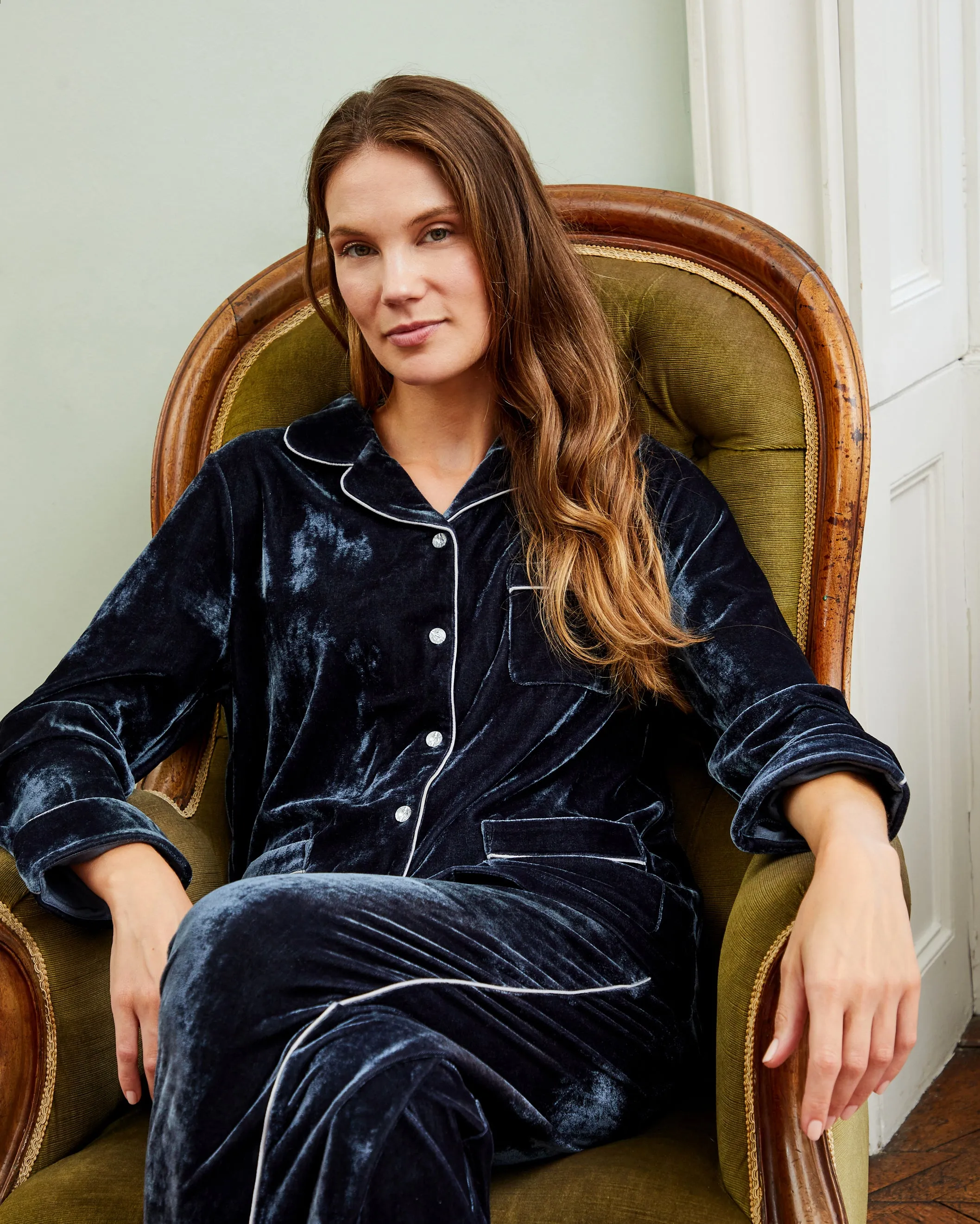 Ladies Velvet Pajamas - Aphrodite