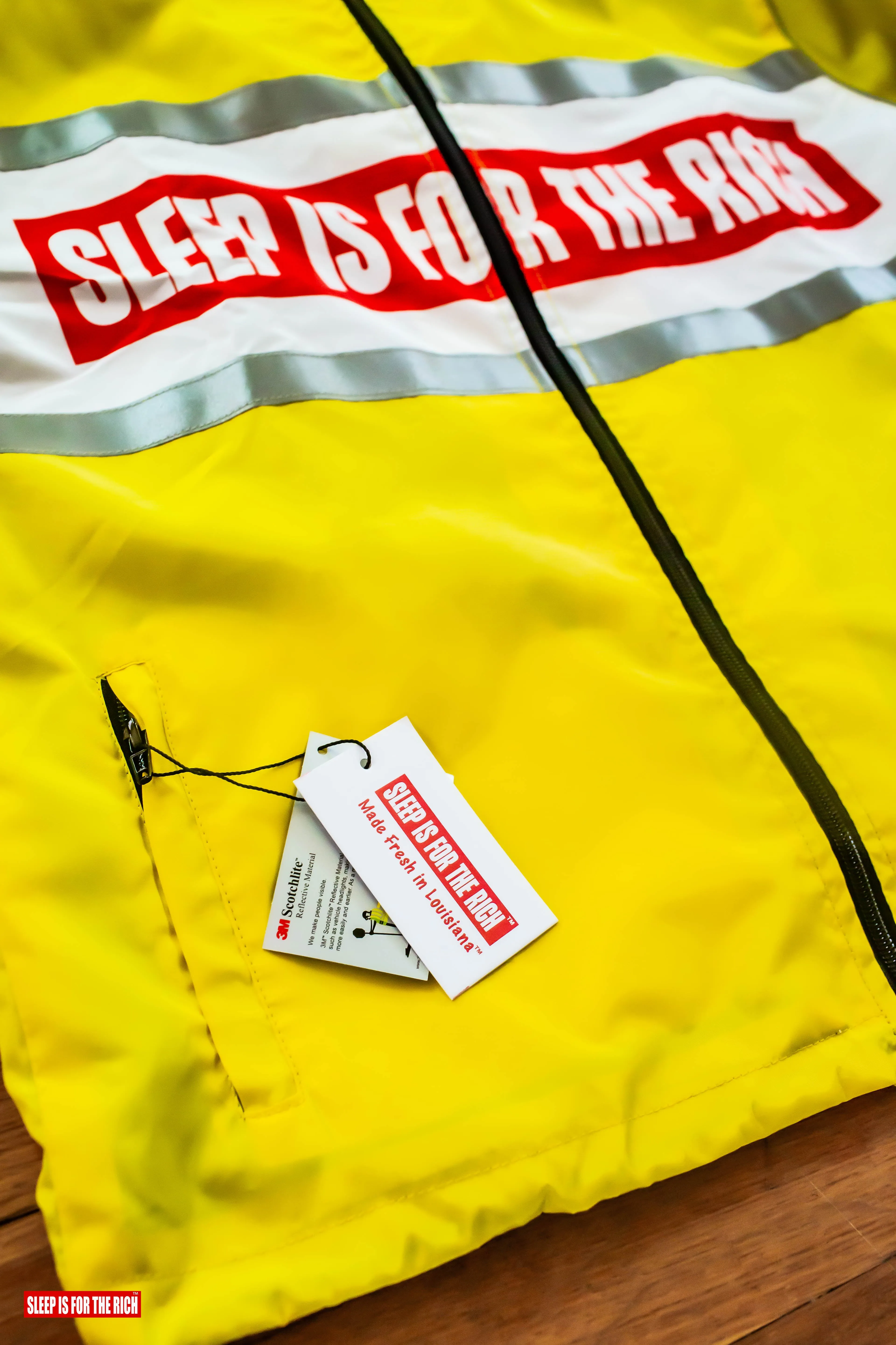 (LEMON) 3M REFLECTIVE WINDBREAKER SHORT SETS