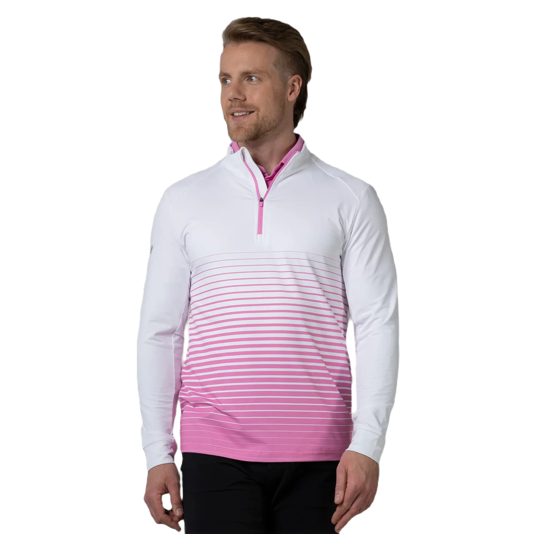 Levelwear Men's Beam Long Sleeve Golf Pullover