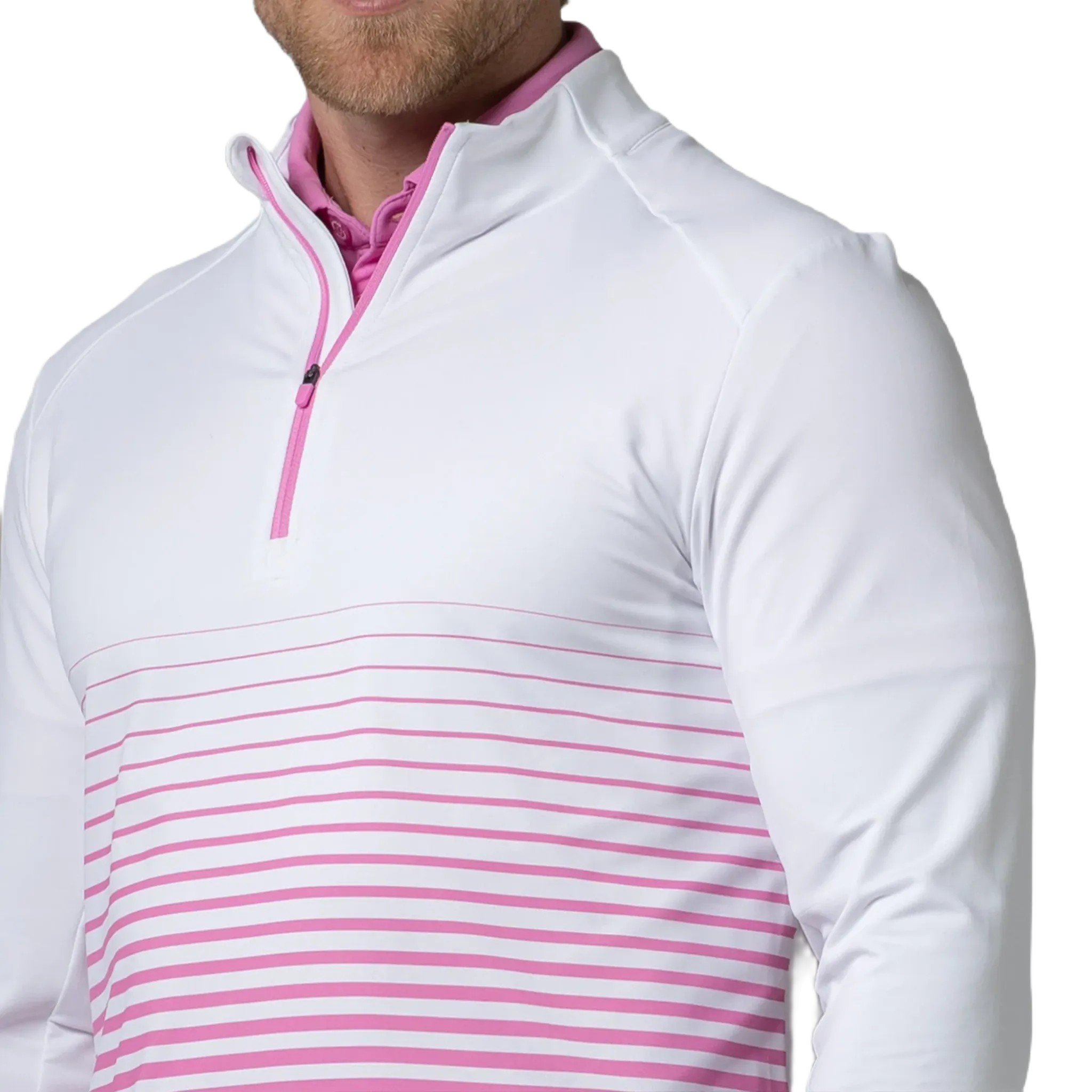 Levelwear Men's Beam Long Sleeve Golf Pullover