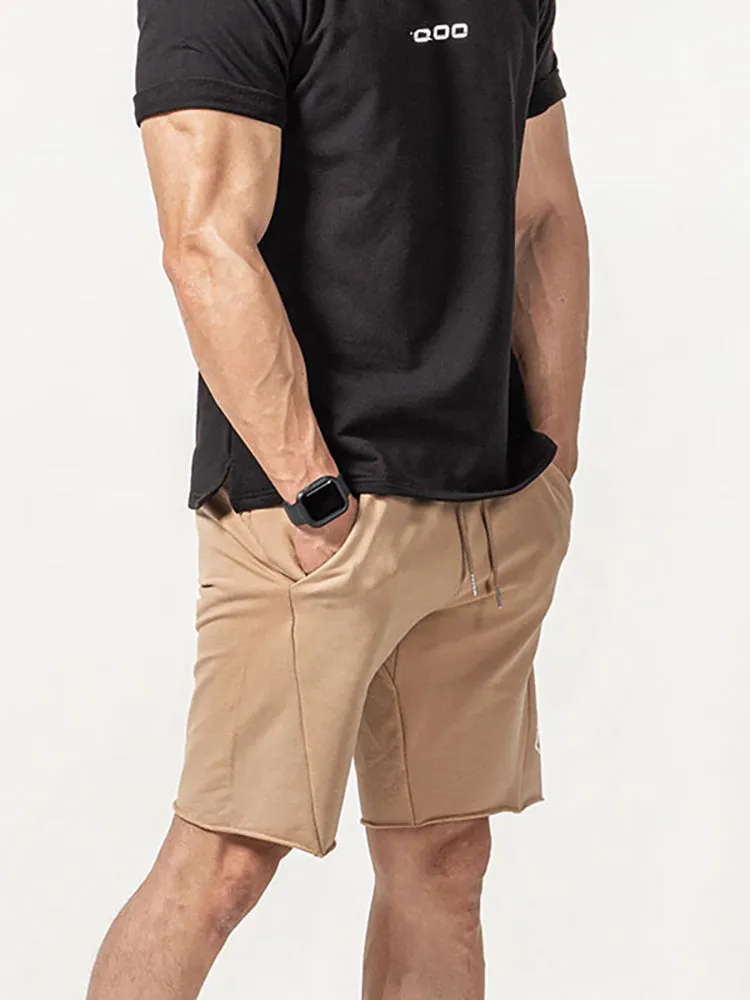 Men'S Elastic Cropped Shorts