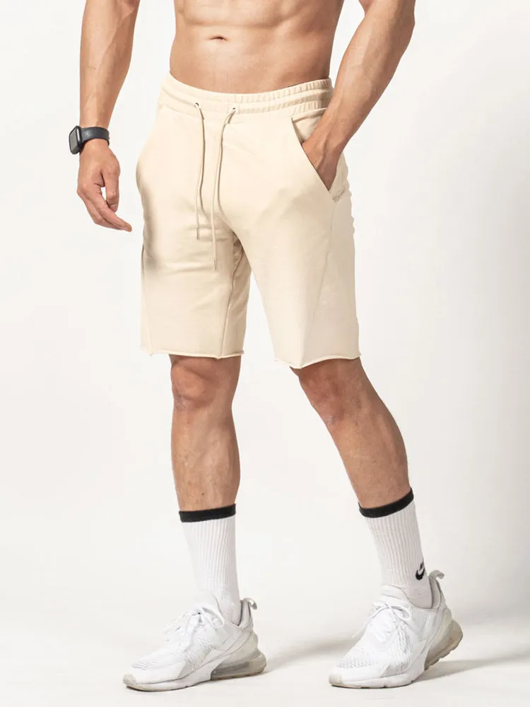 Men'S Elastic Cropped Shorts