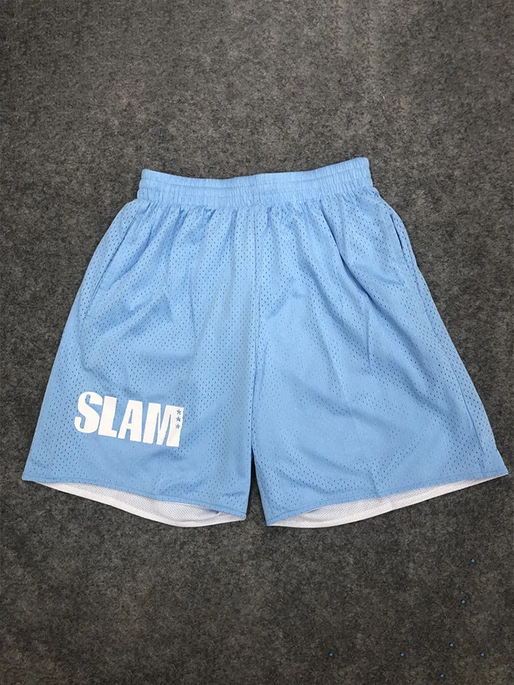 Men'S Mesh Double Layer Training Shorts