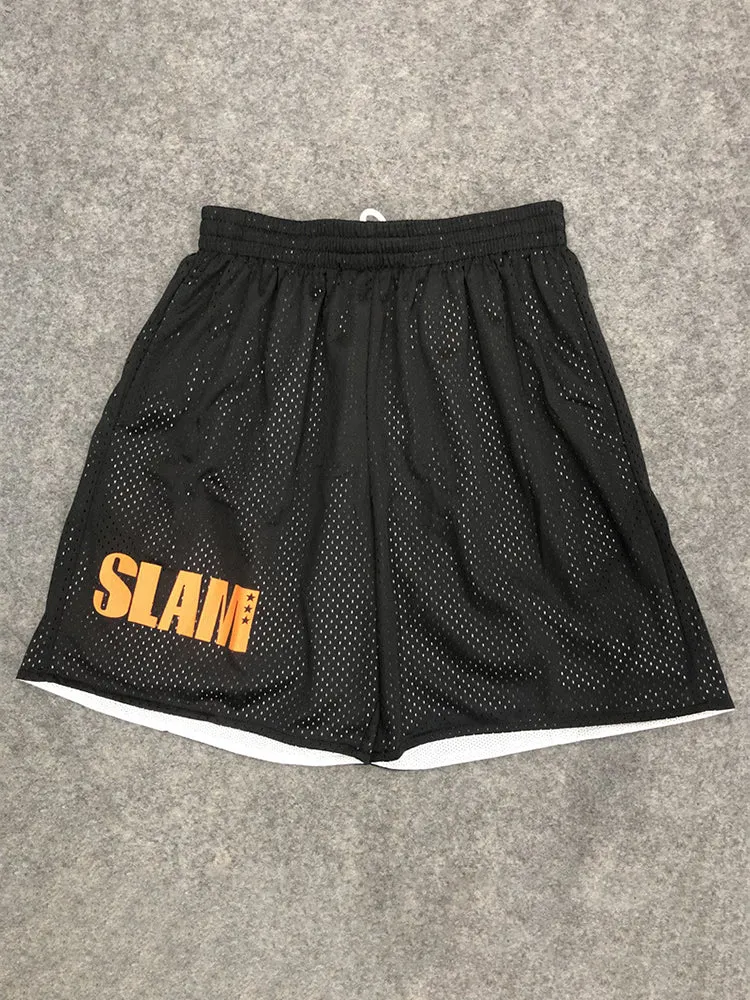 Men'S Mesh Double Layer Training Shorts