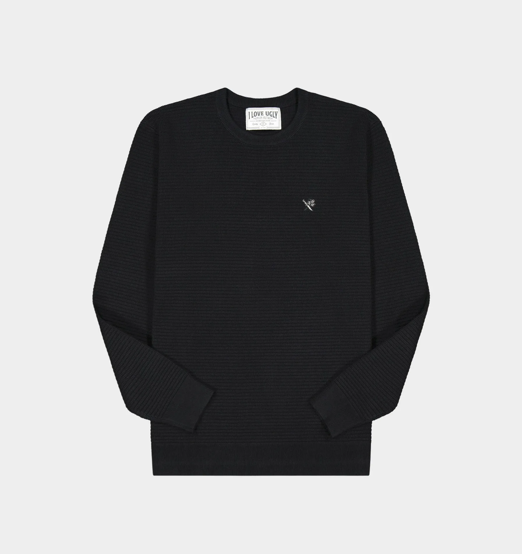 Mid Weight Sweater - Black