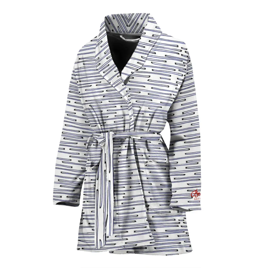 Nautical Crew Bath Robe - Women