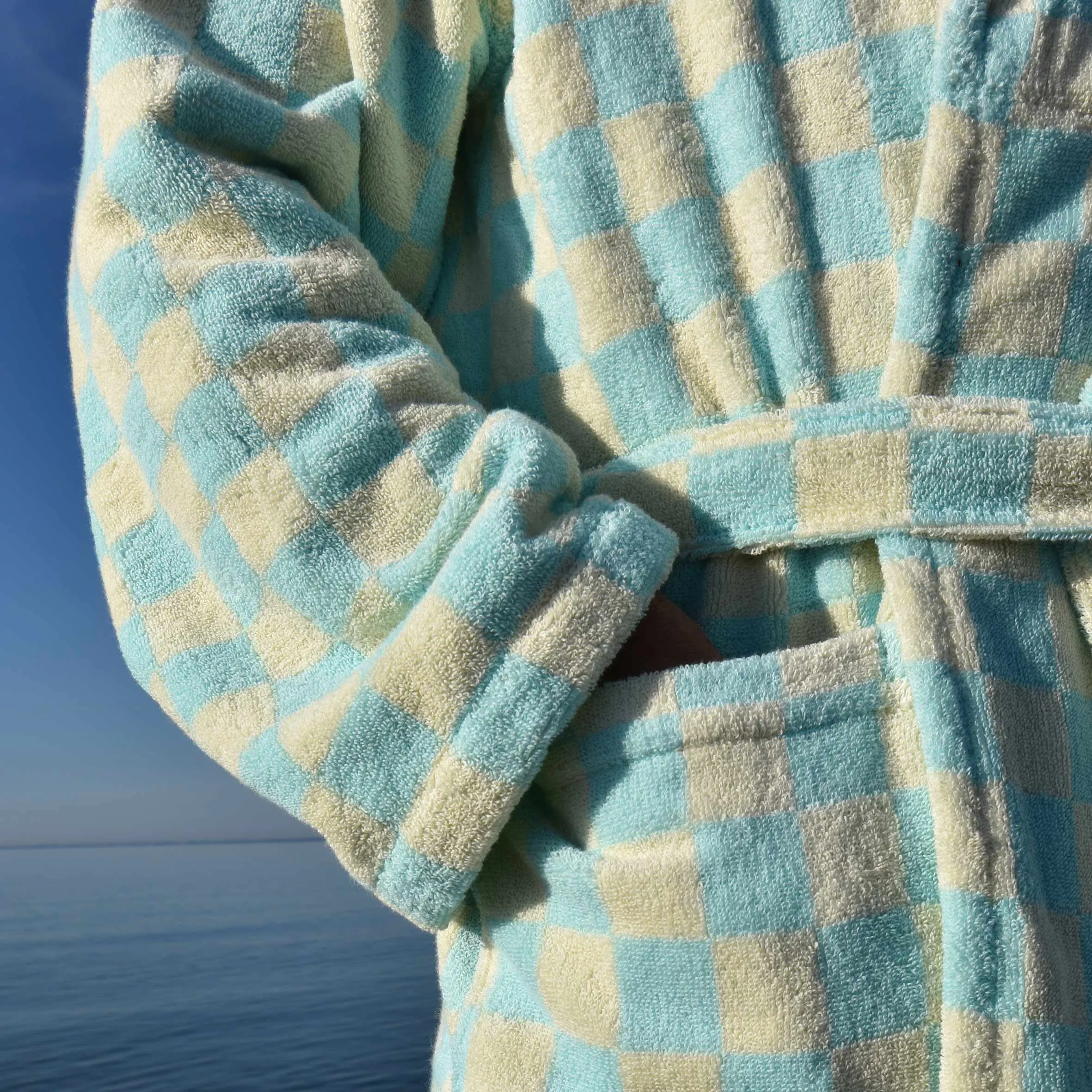 Organic Bathrobe, Check