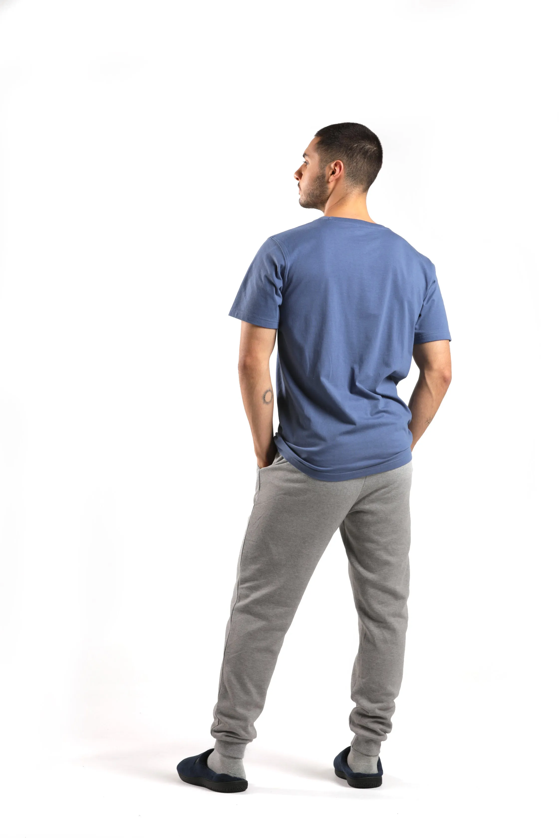 Pantalón De Buzo Gris Hombre