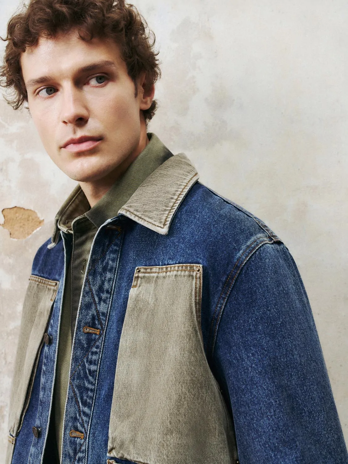 Patchwork Denim Jackets