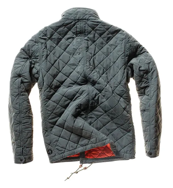 Relwen Quilted Tanker in Steel Grey