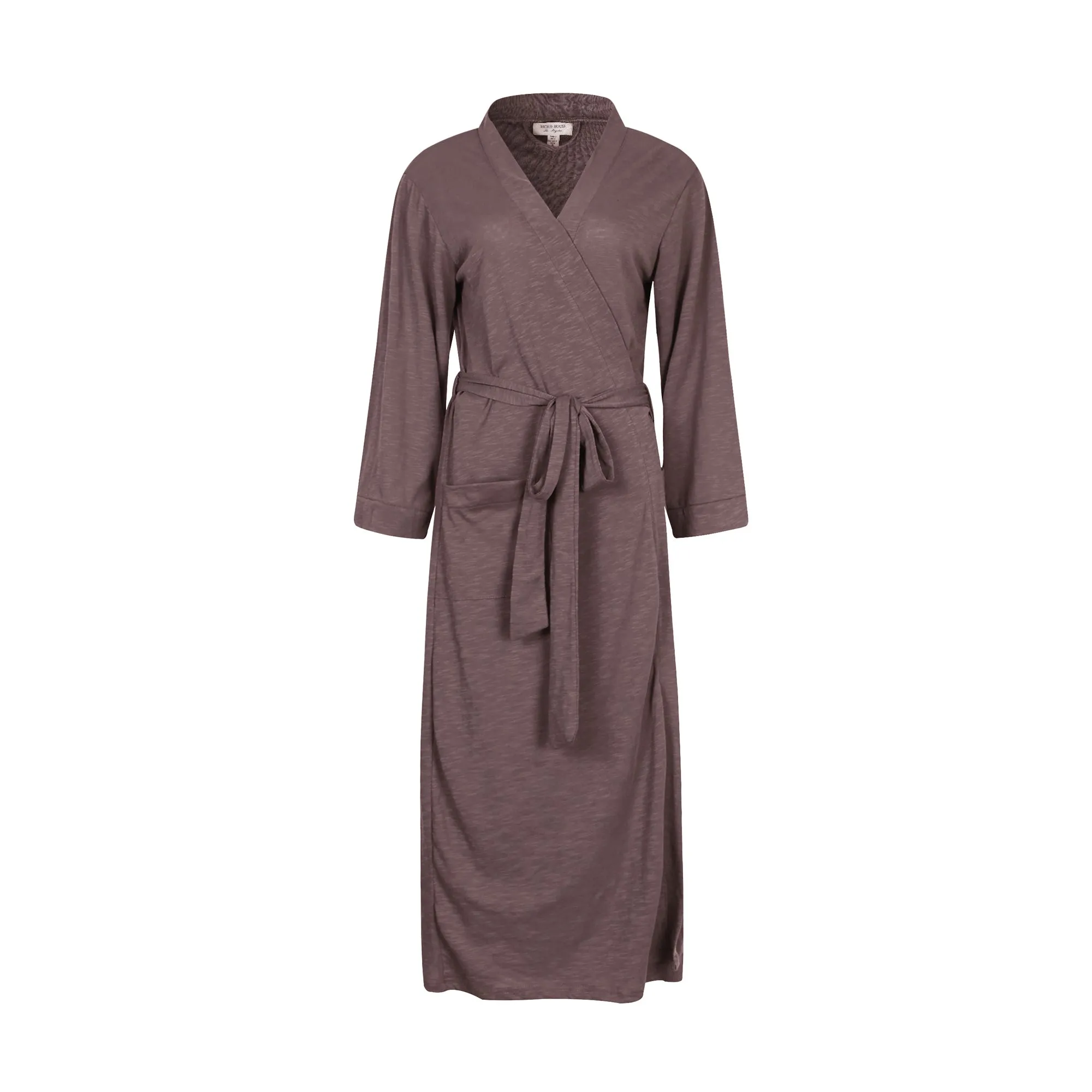 RH Kimono Robe Cotton Belted Long Robe Dressing Gown Lounge Night Sleep RHW2824