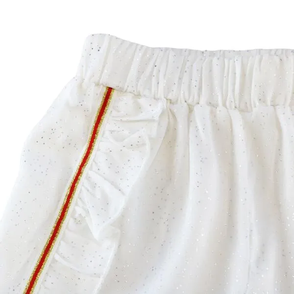 Ruffled Trims Shorts