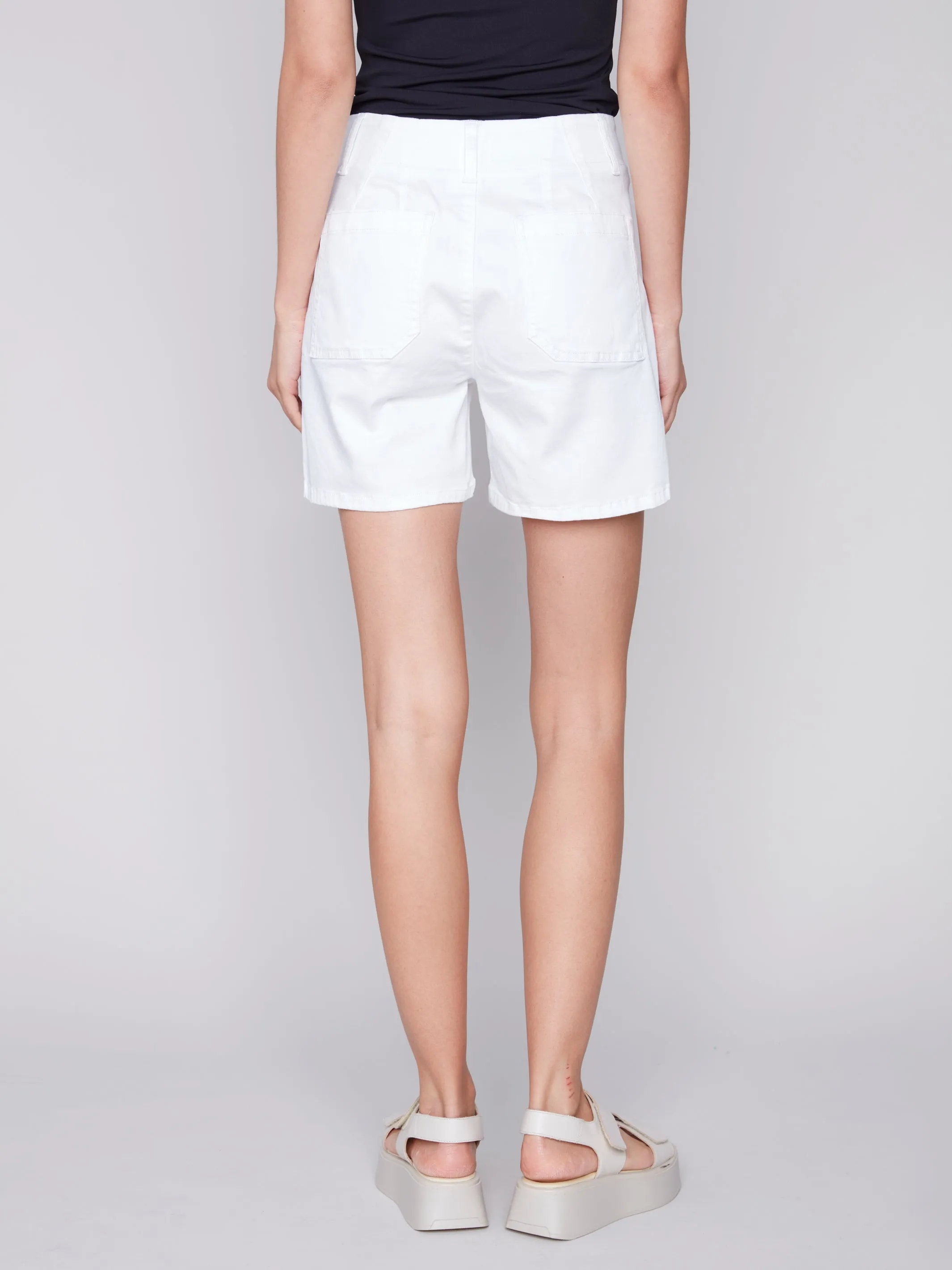 Shorts with Patch Pocket