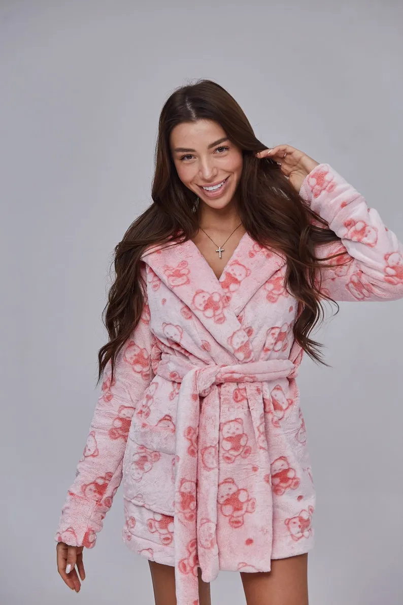 Terry women's bathrobe SweetJama