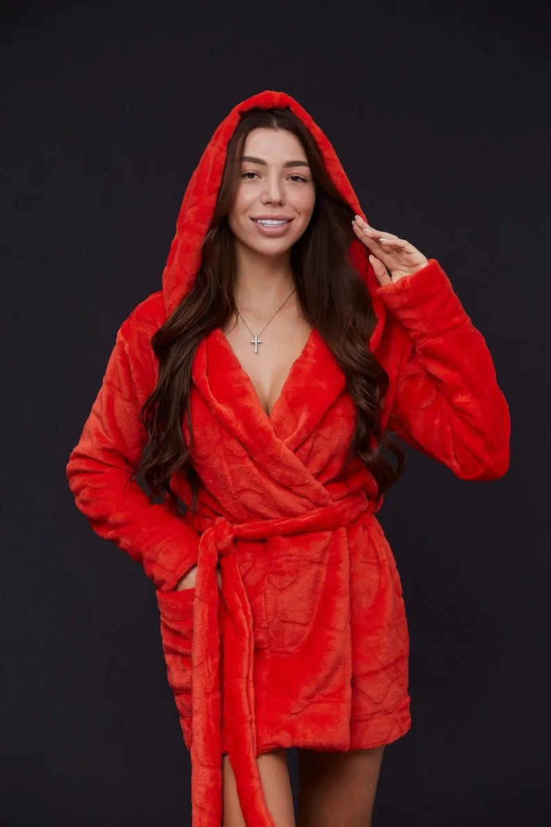 Terry women's bathrobe SweetJama